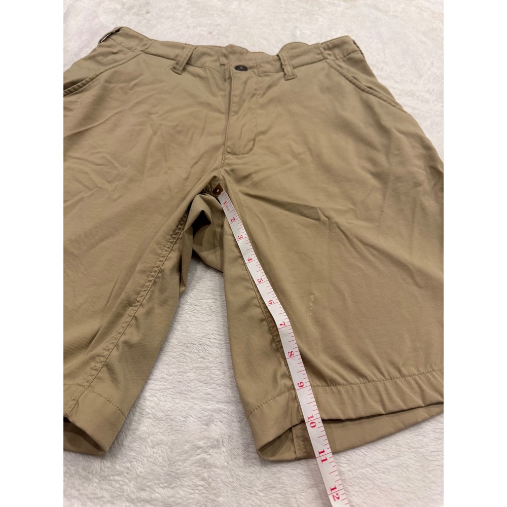 Patagonia Mens 30 Organic Cotton Nylon Blend Khaki Tan Chino Shorts Made in USA - Picture 2 of 6